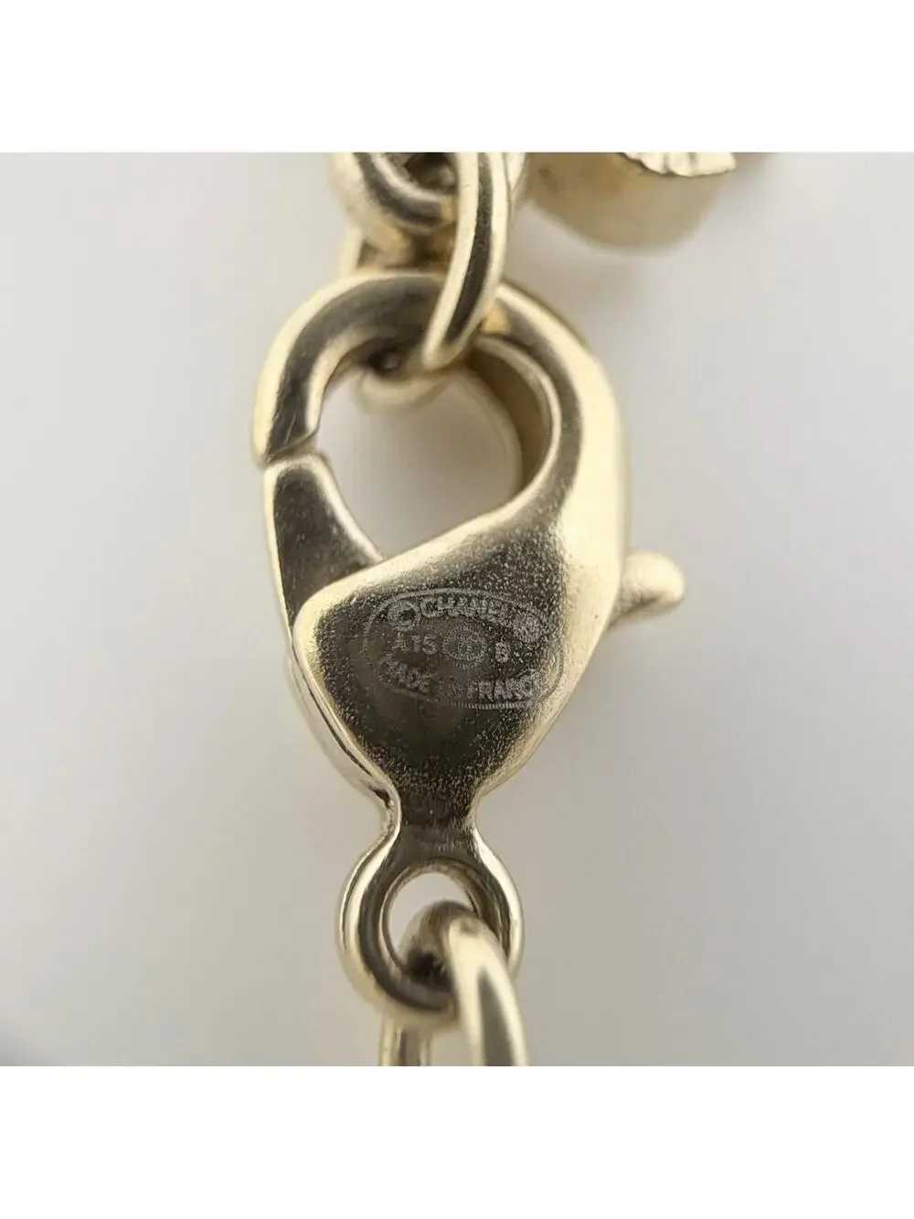 Chanel Cc Logo Pendant Necklace Metal #299771C10B